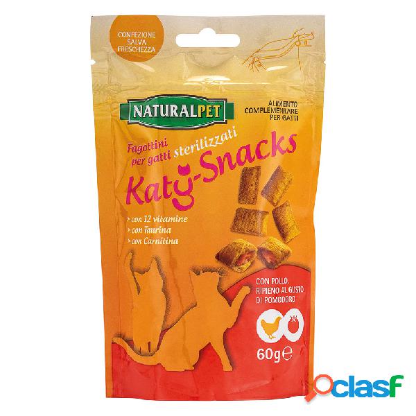 Naturalpet Katy Snacks per gatti sterilizzati 60 gr.