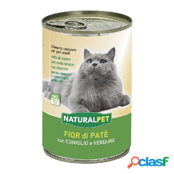 Naturalpet Pate' 400 gr Coniglio e verdure