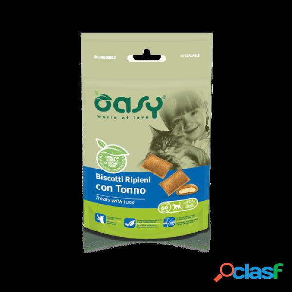 Oasy - Oasy Biscotti Ripieni Con Tonno Per Gatti