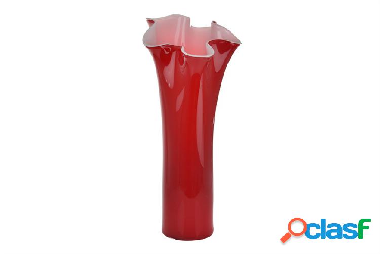 Onlylux Vaso Wave rosso bianco rosso