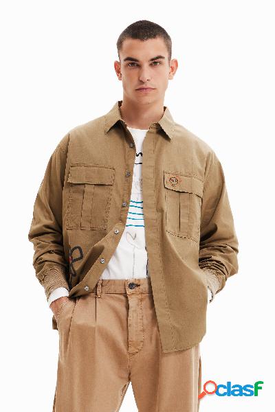 Overshirt oversize tasche