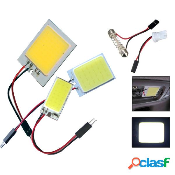 PANNELLO LED COB CHIP LUCE CORTESIA INTERNO AUTO ADATTATORE