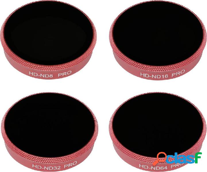 PGYTECH Filter Combo kit da 4 PZ PRO ND per DJI Osmo action