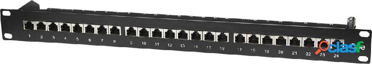 Patchpanel di rete Intellinet 24 Porte 513487 CAT 5e 1 U