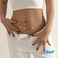 Per donna Body Chain Informale Strada Con cuori Copricapo