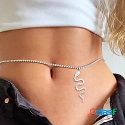 Per donna Body Chain Informale Strada Serpente Copricapo