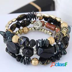 Per donna Bracciali Strutturato Strada Geometria Bracciale