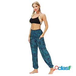 Per donna Pantaloni da yoga Tasche laterali Harém