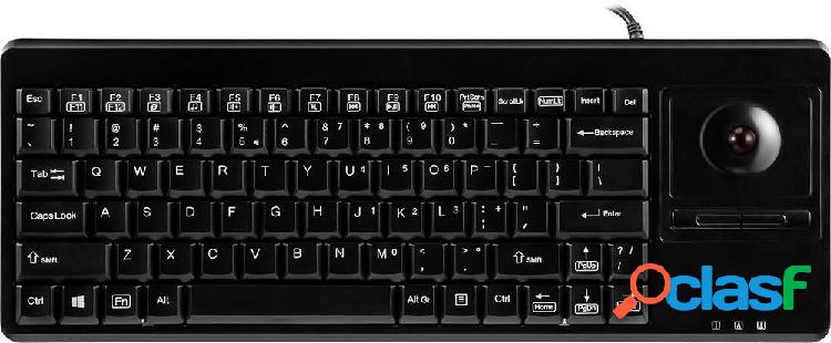 Perixx PERIBOARD-514 H PLUS USB Tastiera Inglese US, QWERTY