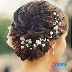 Perle finte / Lega Accessori per capelli / Perno di capelli