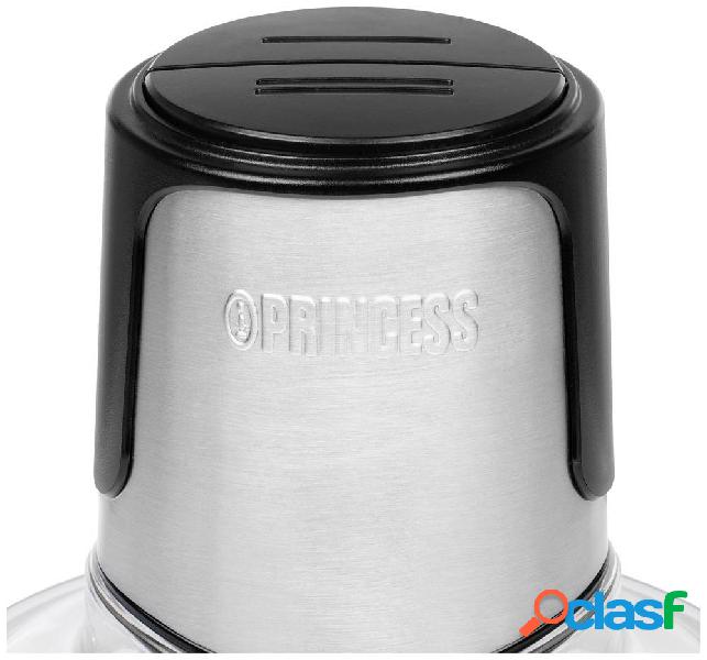 Princess 221052 Tritatutto 300 W Nero, Argento