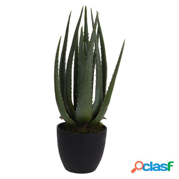 ProGarden Pianta Artificiale in Vaso Aloe Vera 25x45 cm