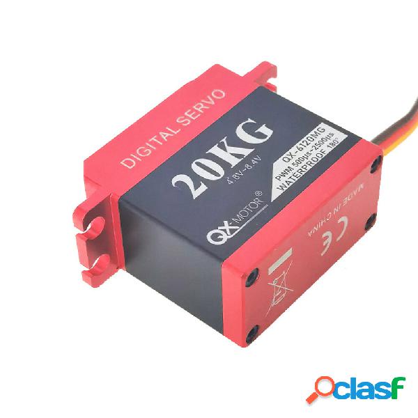 QX-MOTOR 20KG 40KG 60KG 8.4V ad alta tensione ad alta coppia