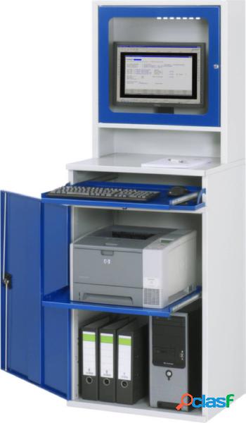 RAU Grigio luminescente, Blu genziana (L x A x P) 650 x 1770