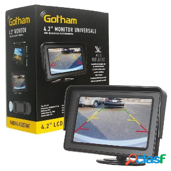 Retrocamere e frontecamere Monitor LCD universale - GOTHAM