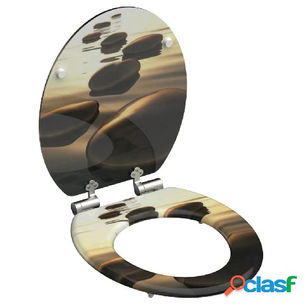 SCHÜTTE Tavoletta WC con Chiusura Rallentata SEA STONE