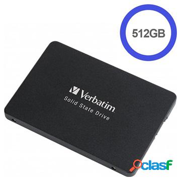SSD Verbatim Vi550 S3 SATA III - 2,5 - 512 GB