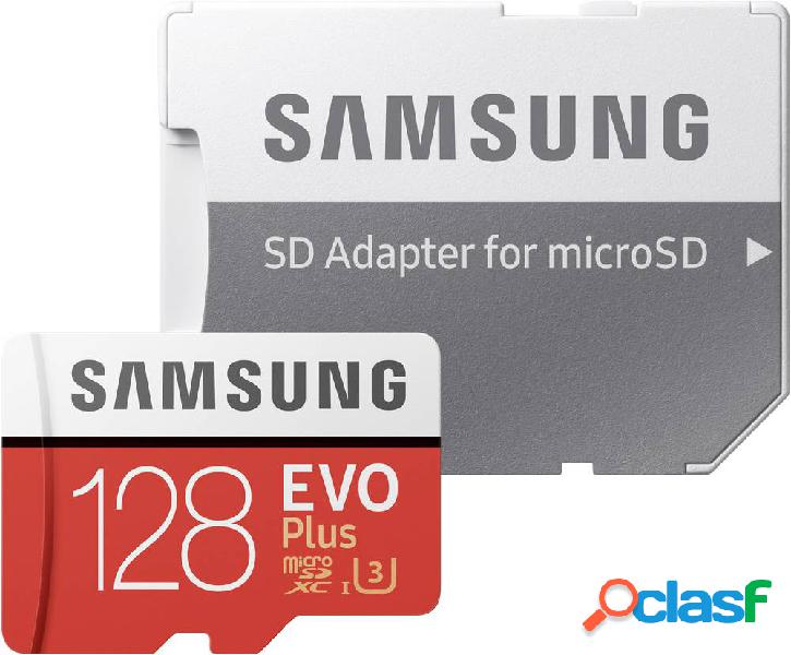 Samsung EVO Plus Scheda microSDXC 128 GB Class 10, UHS-I,