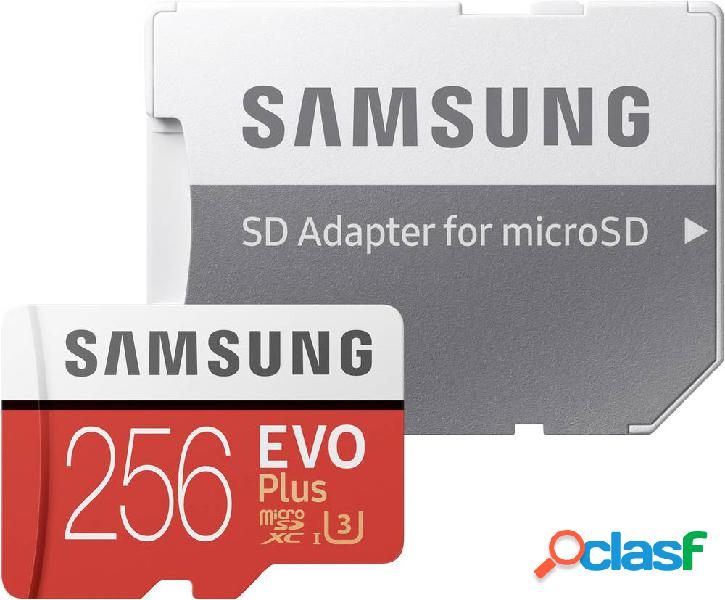 Samsung EVO Plus Scheda microSDXC 256 GB Class 10, UHS-I,