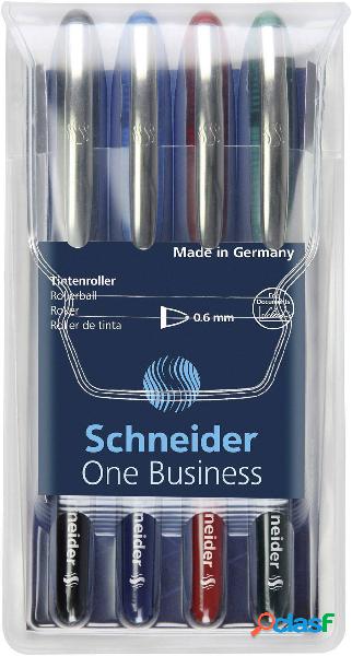 Schneider Penna roller One Business 0.6 mm Blu, Verde,