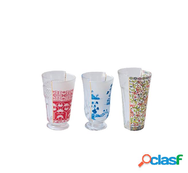 Seletti Hybrid Clarice Set 3 Bicchieri Cocktail