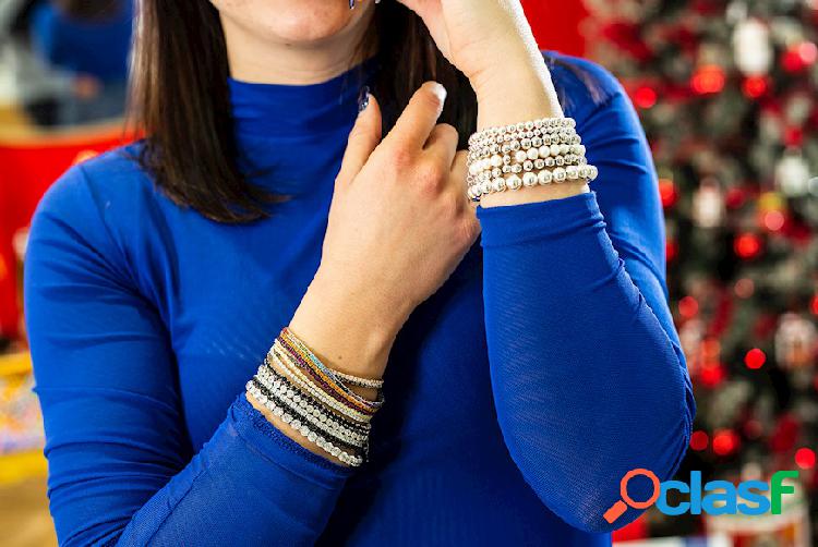 Selezione Zanolli Bracciale a palle argento con allungo