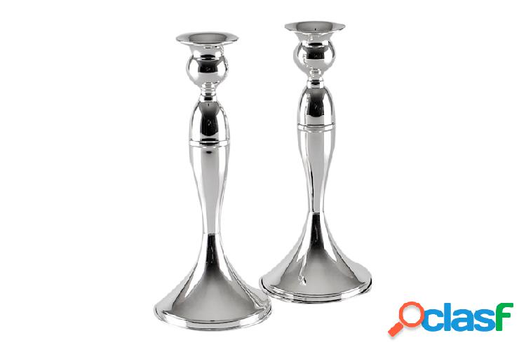 Selezione Zanolli Coppia di candelieri argento argento