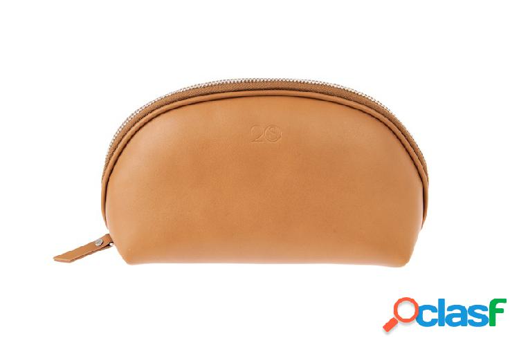 Selezione Zanolli Trousse Big pelle cammello marrone