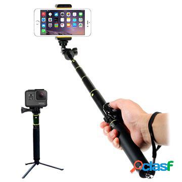Selfie Stick estensibile universale e otturatore per