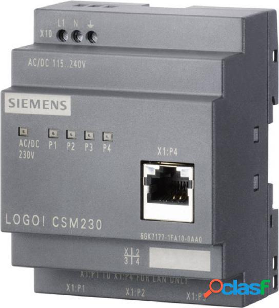 Siemens LOGO! CSM 230 N. porte Ethernet 4 0 Tensione di