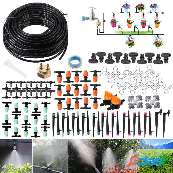 Sistema di irrigazione del giardino 18m 138pcs Kit di