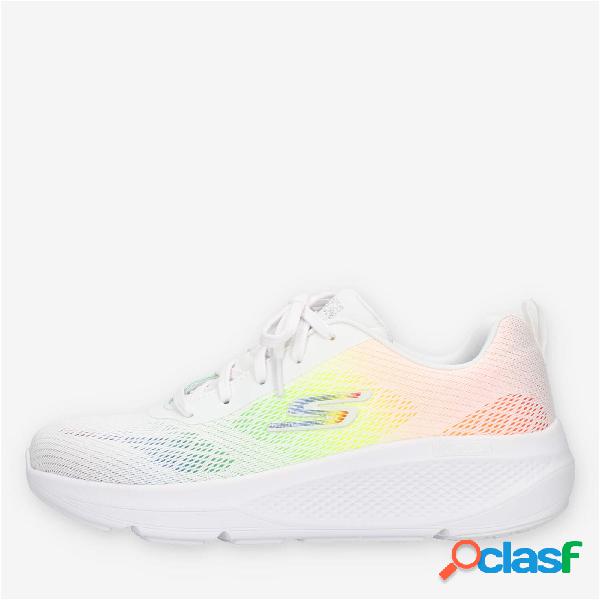 Skechers Go Run Elevate Sneakers da donna bianche mulicolor