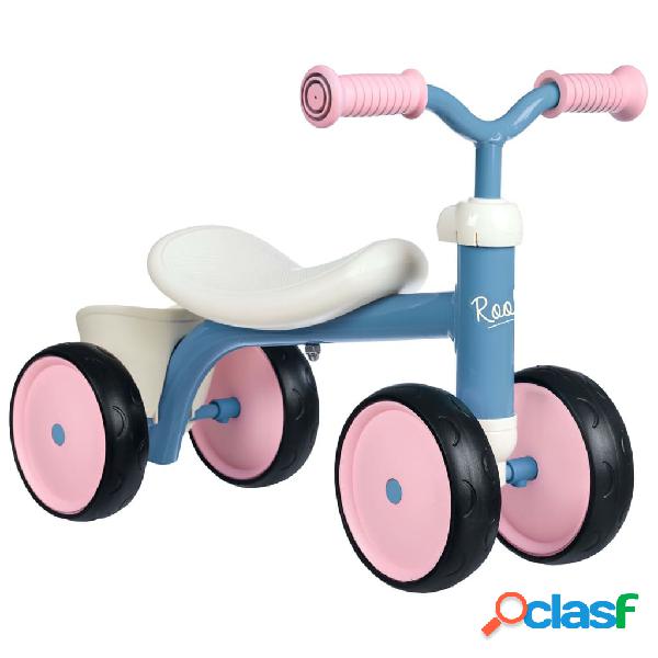 Smoby Bicicletta Cavalcabile Rookie Blu Rosa