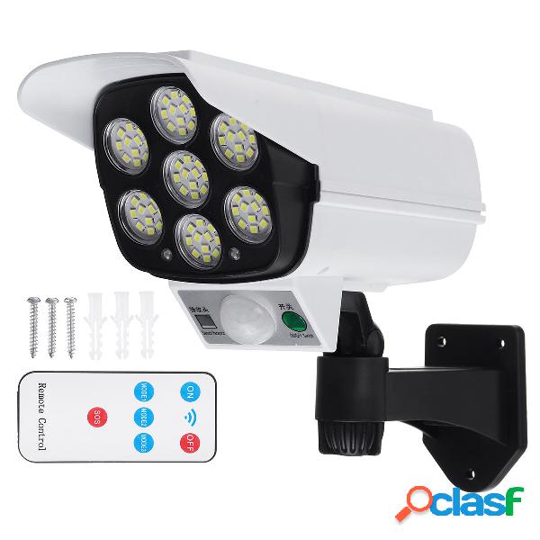 Solar 77 LED Dummy Security fotografica Like Light Monitor