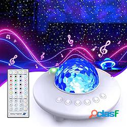 Star Galaxy Proiettore di Luce Altoparlante Bluetooth