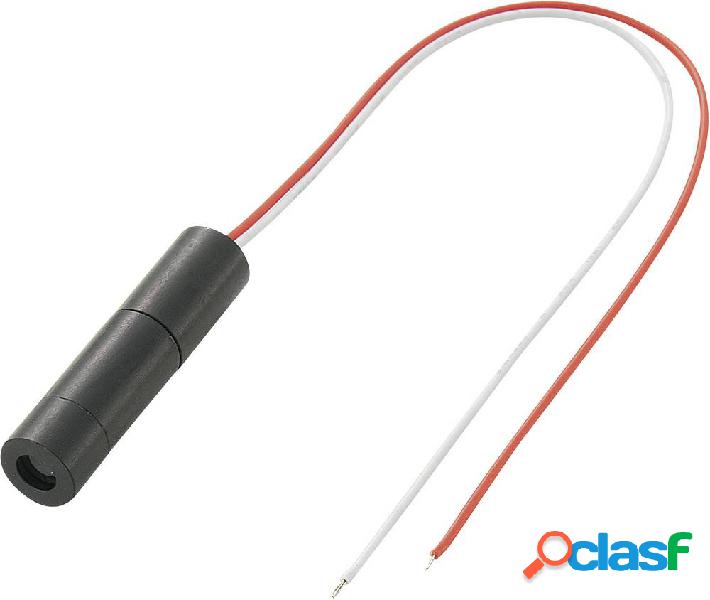 TRU COMPONENTS Modulo laser punto Rosso 0.95 mW LM01RDD-F
