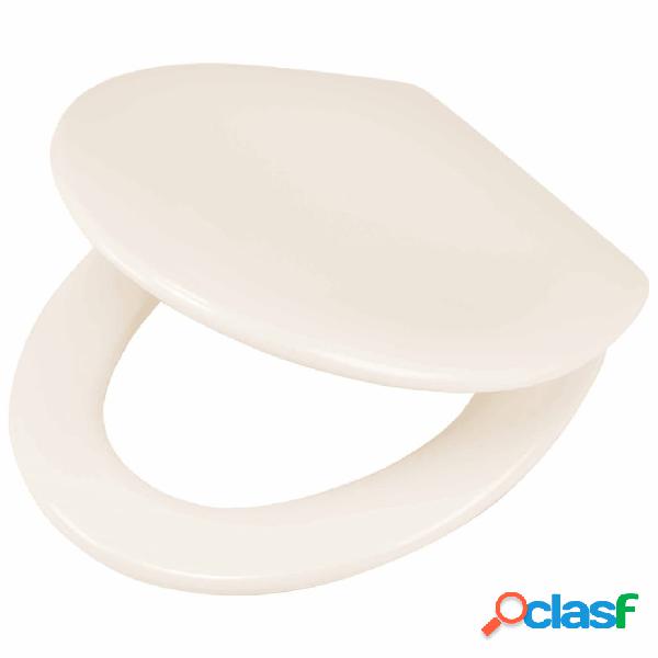Tiger Sedile WC a Chiusura Morbida Ventura Duroplast Crema