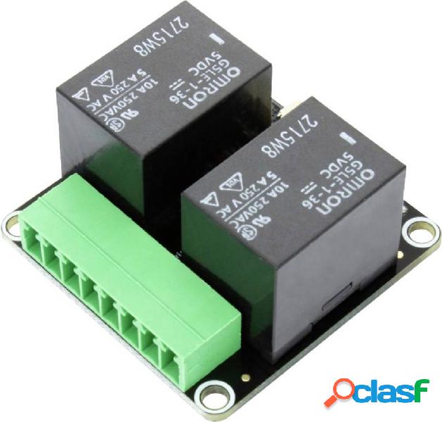 TinkerForge 284 Industrial Dual Relay Bricklet Modulo di