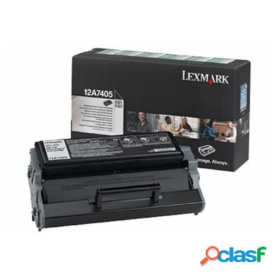 Toner Lexmark 12A7405 originale NERO
