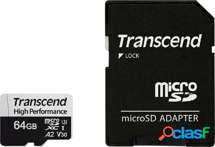 Transcend Premium 330S Scheda microSDXC 64 GB Class 10,