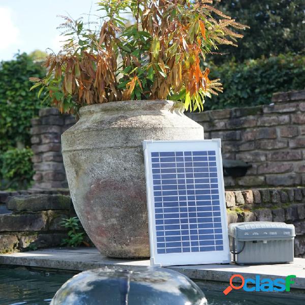Ubbink Set Pompa per Fontana da Giardino SolarMax 600