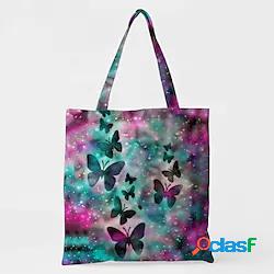 Unisex 3D Borsa a tracolla Tessuto Oxford Animali Shopping