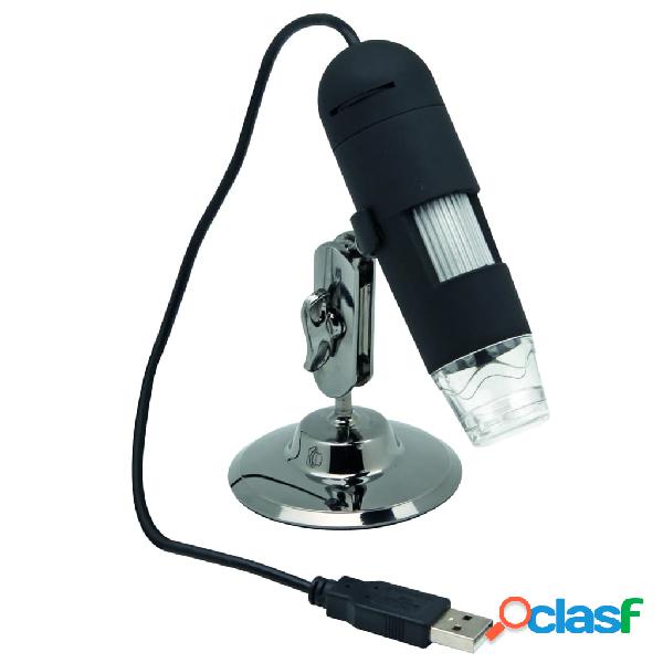 Velleman Microscopio Digitale 2 Megapixel Zoom 10-200x
