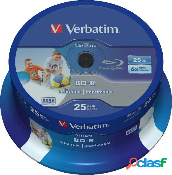 Verbatim 43811 Blu-ray BD-R SL vergine 25 GB 25 pz. Torre