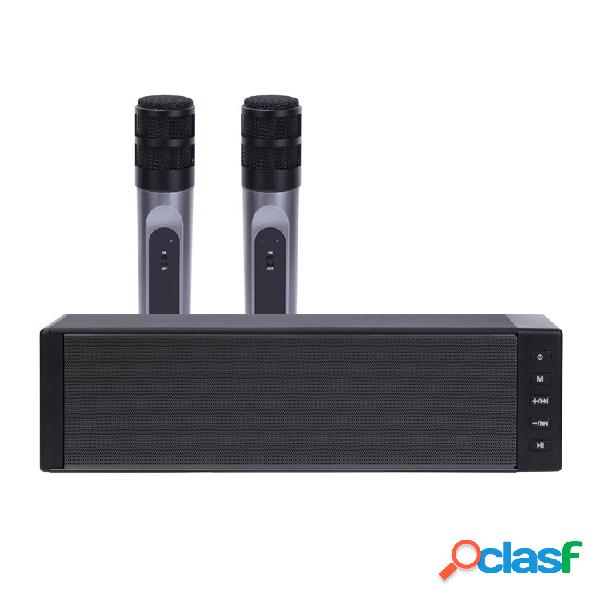 W-100 Altoparlante Bluetooth 5.0 da 20 W Wireless Microfono