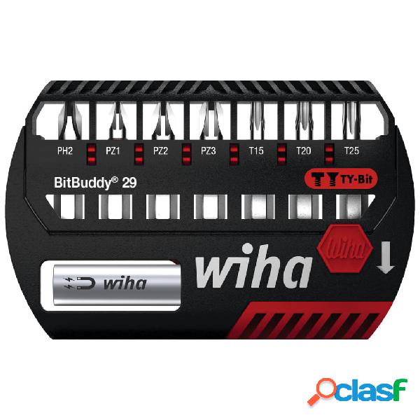 Wiha Set Punte Phillips Pozidriv Torx Ty 9 pz Bitbuddy 29 mm