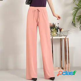 Womens 1 pc Pajamas Bottom Simple Comfort Pure Color