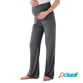 Women's Maternity Pants Maternity Activewear Quick Dry Wide