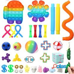 confezione da 35 pezzi di giocattoli fidget con popping