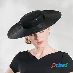 copricapo di paglia da spiaggia bohémien / cappelli di